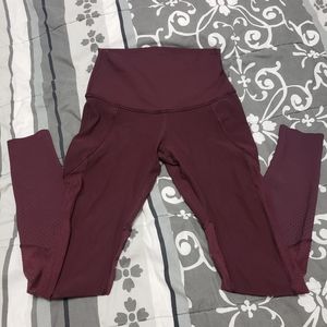 Lululemon Leggings (Maroon)